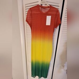 Rasta Mesh Dress